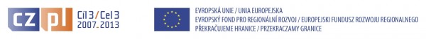 logotyp CZ-PL a symboly EU s texty